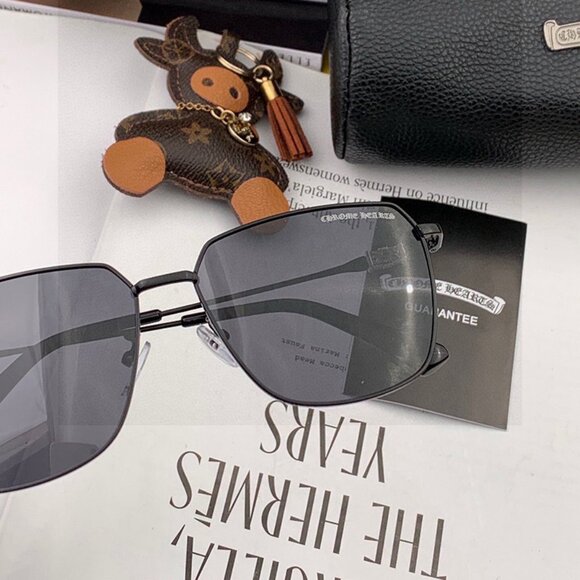 NWT Chrome Hearts Square Frame Sunglasses - Picture 4 of 4